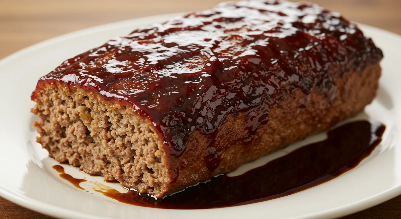 Easy and Delicious Balsamic Glazed Meatloaf - secondary view